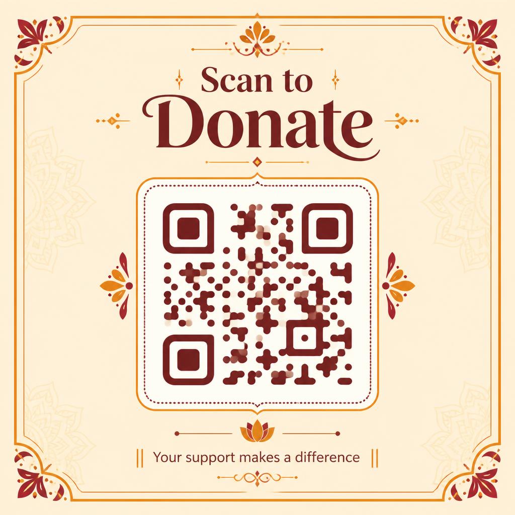 QR code to donate to Pali Pathar Cha Raja